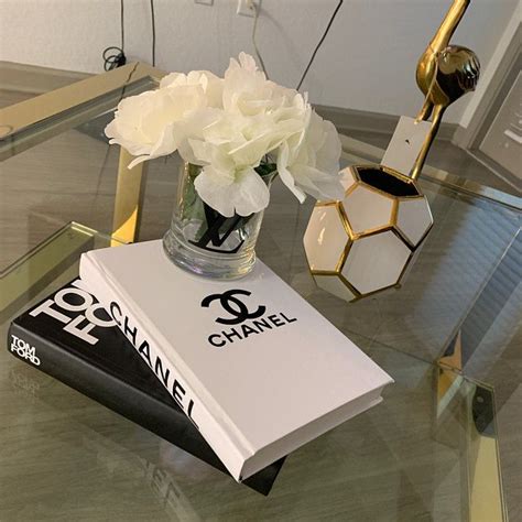 chanel book for decor